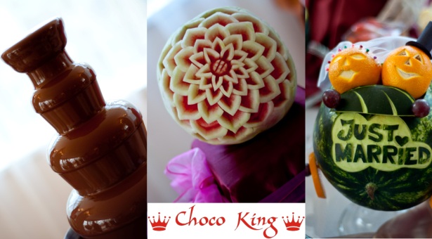 Choco King - Fântâni de ciocolată cu fructe delicioase! 