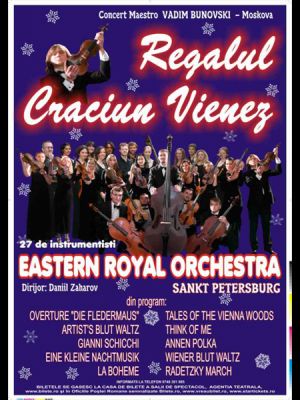 Regalul Crăciun Vienez – Eastern Royal Orchestra - 23 decembrie – Cluj-Napoca