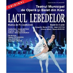 Spectacol de balet „Lacul lebedelor” – 24 ianuarie – Cluj-Napoca