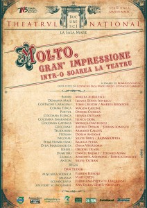 Piesa de teatru ”Molto, gran' impressione” - 19 martie - Cluj-Napoca