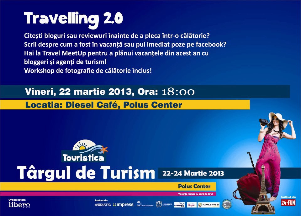 Târgul de Turism Touristica - 23-25 martie - Cluj-Napoca 