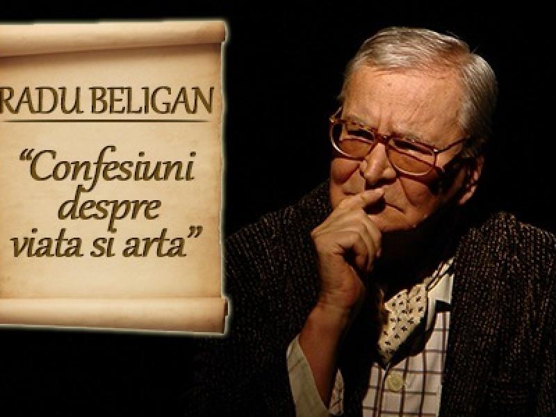 Recomandare spectacol: ”Radu Beligan - Confesiuni despre viață și artă” - 18 noiembrie - Cluj-Napoca