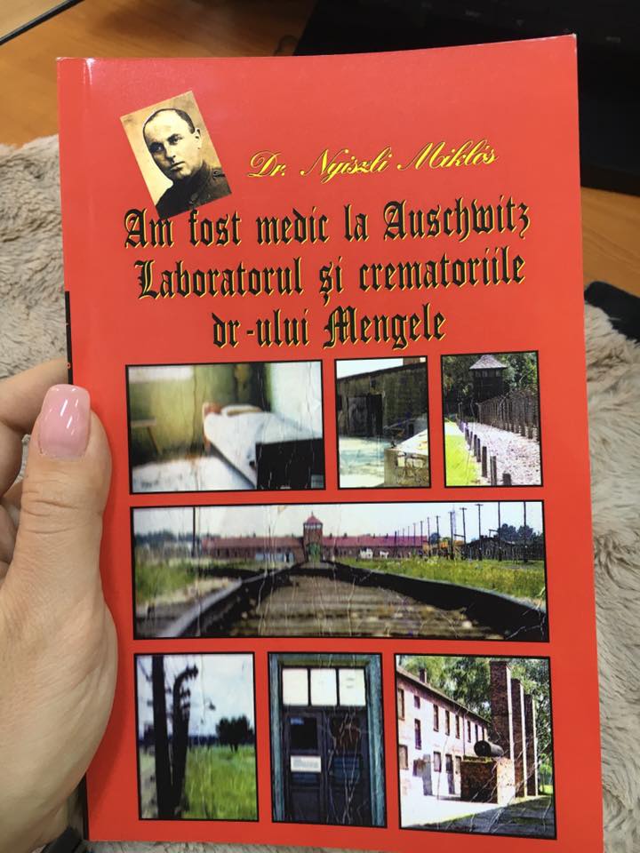 Recomandare lectură - Am fost medic la Auschwitz Laboratorul și crematoriile Dr.ului Mengele - Dr. Nyiszli Miklos