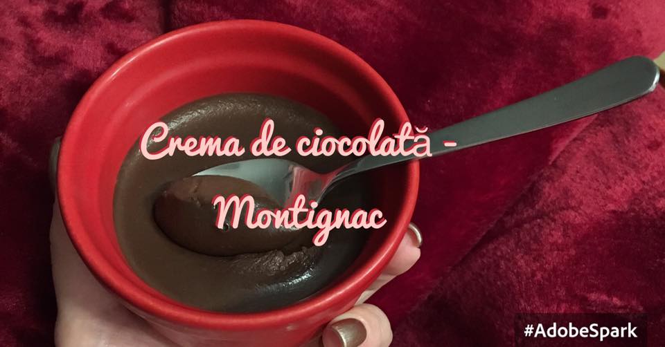 Rețetă Cremă de ciocolată - dieta Montignac