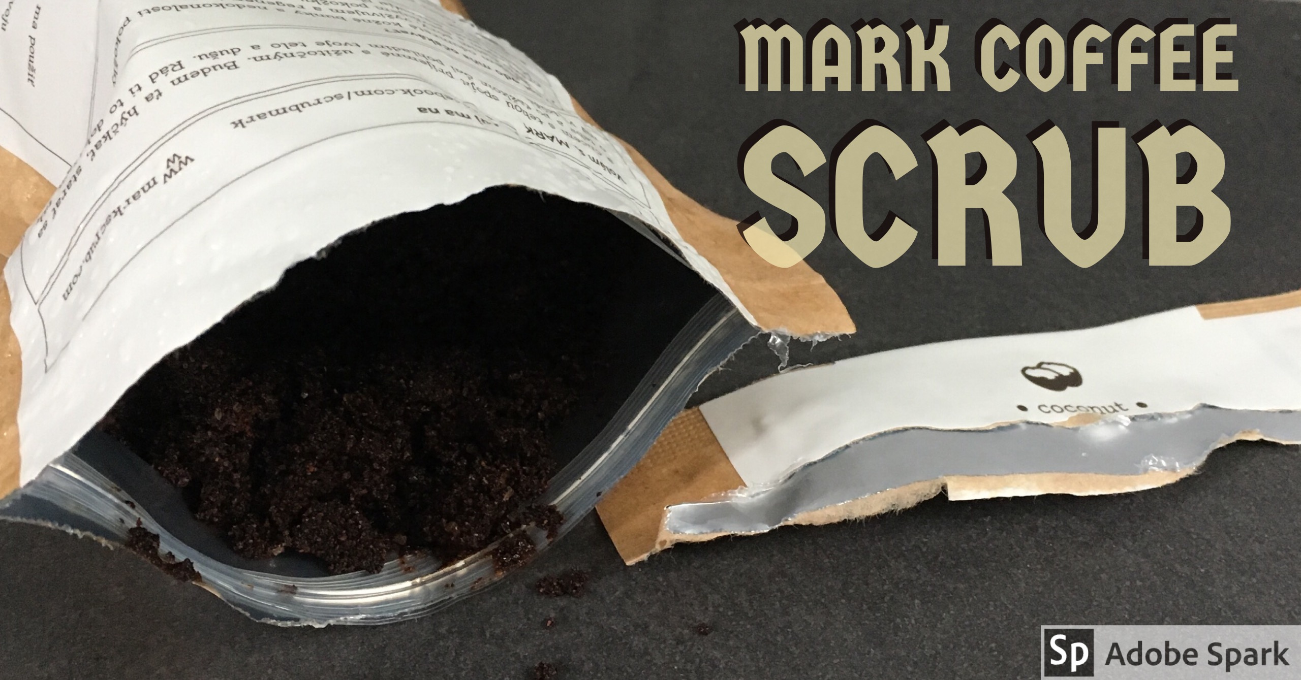 MARK coffee scrub